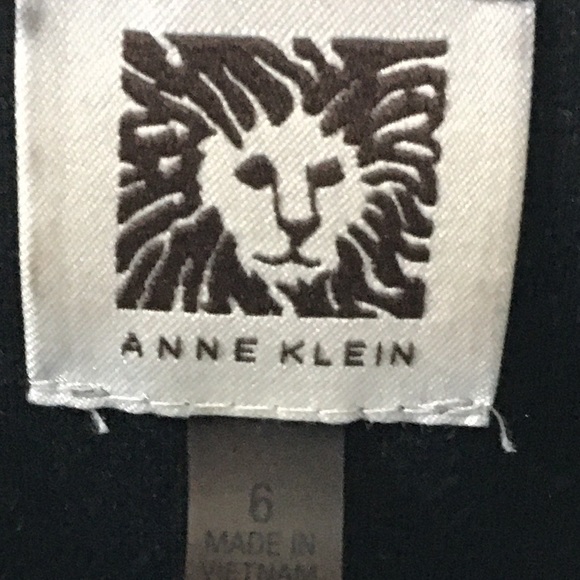 Anne Klein Black Blazer Single Button Blazer Size 6 - Picture 5 of 5